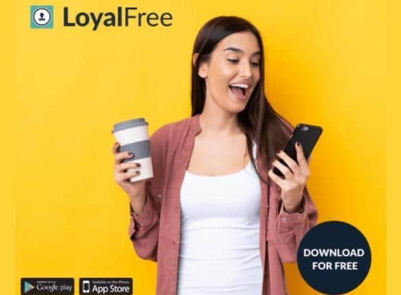 The LoyalFree app promotes high street businesses throughout the borough for free