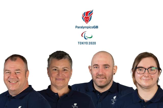 ParalympicsGB archery team