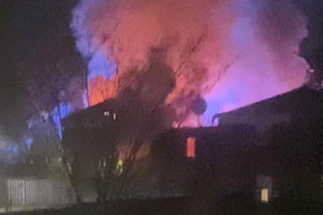 Neighbour describes hearing 'sound of an explosion'