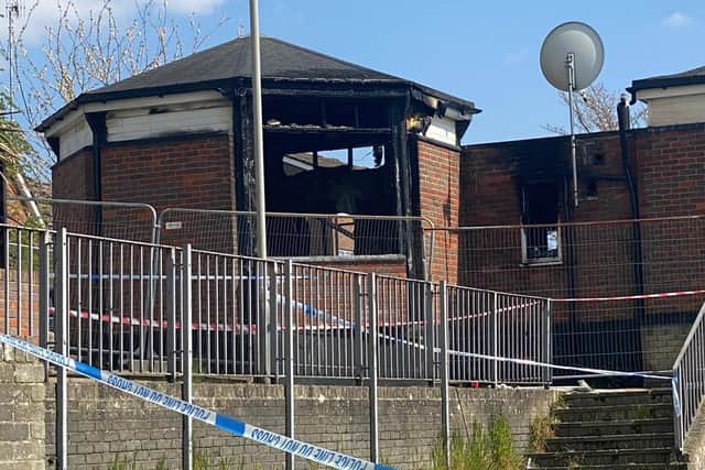 Officers were called to Octagon House in Nash Green