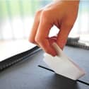 Voting stock image