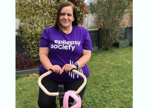 Dionne was in the charity's top 20 per cent of fundraisers for February