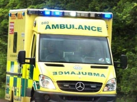 Ambulance stock image