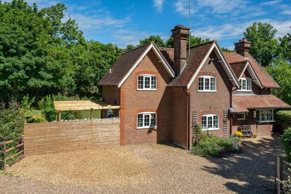This four-bedroom attractive Rothschild style period house in Tring is on the market