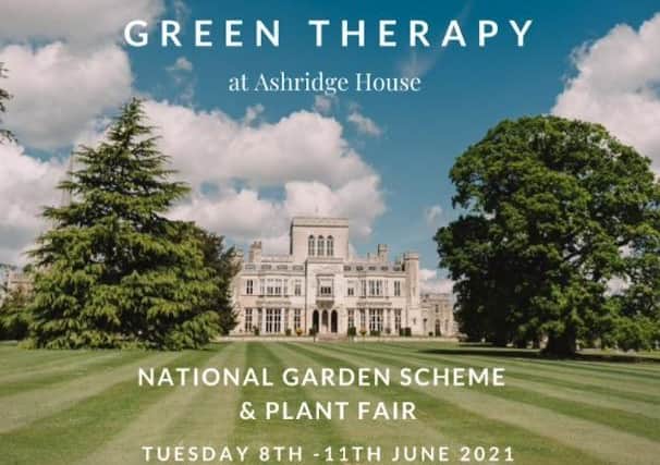 Spectacular gardens at Ashridge House will be open for the National Garden Scheme