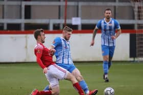 Kettering Town and Brackley Town will clash in the National League North again next season. Picture by Peter Short