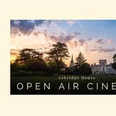 Outdoor screenings at Ashridge House for you to enjoy this summer