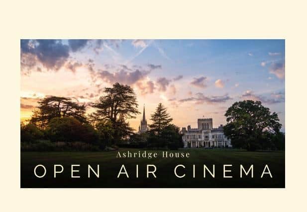 Outdoor screenings at Ashridge House for you to enjoy this summer