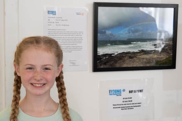 Anna Pryke, winner in the 7-10 category, and a finalist in the District competition