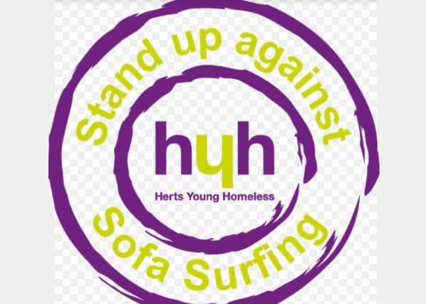 Herts Young Homeless shines a light on sofa surfing in new campaign