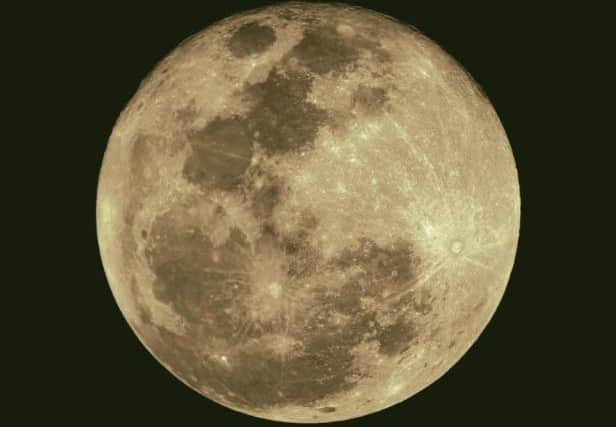 Richard captured the image through his telescope in the early hours of this morning