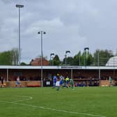 Fans were back to watch Berkhamsted and Leverstock Green bring the curtain down on the season in a friendly clash. Picture by Dave Nelson