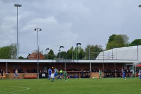 Fans were back to watch Berkhamsted and Leverstock Green bring the curtain down on the season in a friendly clash. Picture by Dave Nelson