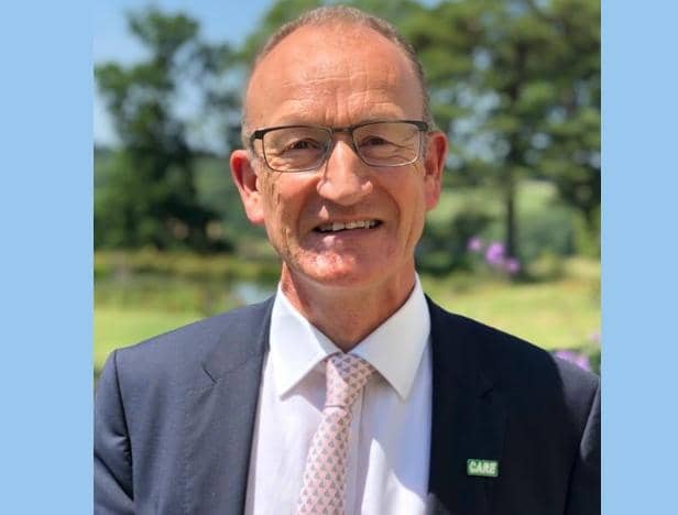 Newly elected council leader Cllr Richard Roberts