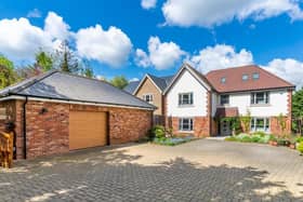 This six-bedroom house in Berkhamsted as a cinema and gym in the basement