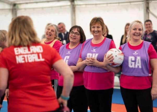 Age UK Dacorum teams up with England Netball to encourage people to try Walking Netball