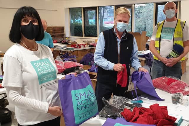 Small Acts of Kindness delivers Warm in Winter gift bags to elderly, socially isolated and lonely people