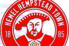 The new Hemel Hempstead Town club badge