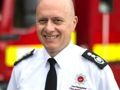 Chief fire officer Darryl Keen