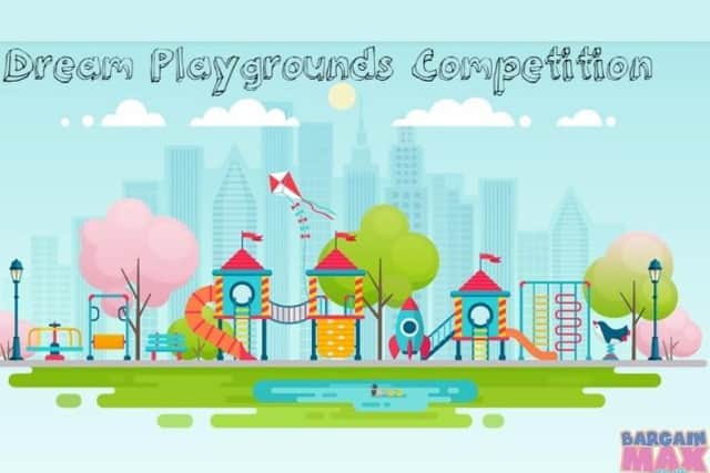Design your dream playground and win a year's supply of free toys