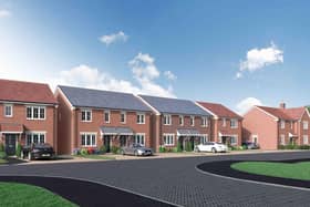 Miller Homes Southern Kings Gate Streetscene CGI