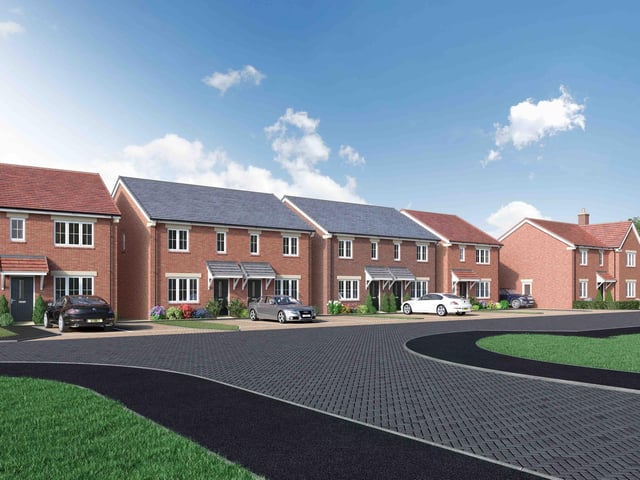 Miller Homes Southern Kings Gate Streetscene CGI