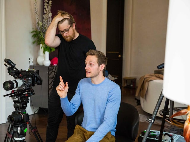 Oliver Francis and Ben Lane (freelance cameraman) (C) Imagery from Francis Creative