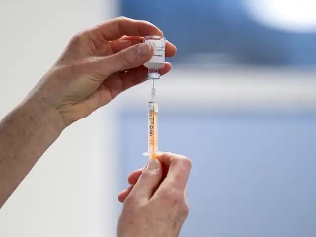 Vaccine stock image