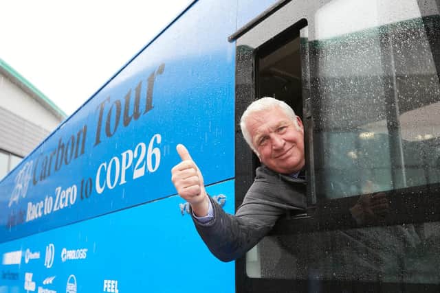 Sir Mike Penning MP for Hemel Hempstead has invited the Zero Carbon Tour Bus back to the town in the Autumn to run free 'zero carbon workshops' for local businesses