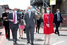 West Hertfordshire Hospitals NHS Trust welcomed His Royal Highness The Duke of Gloucester to Watford General Hospital to officially open the emergency assessment unit (C) Holly Cant