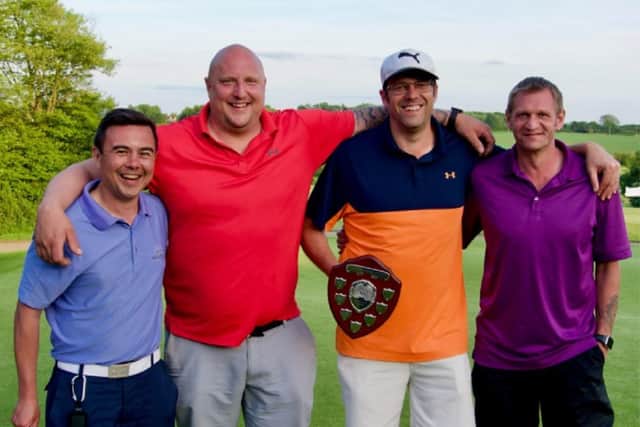 Christian Capon Golf Day winners June 2021