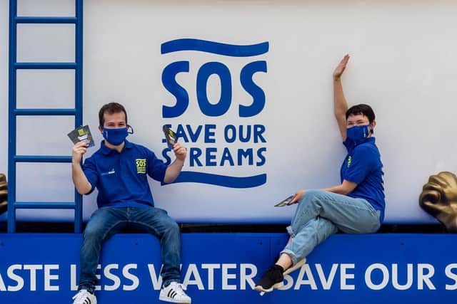Affinity Water's Save Our Streams Bath Tour