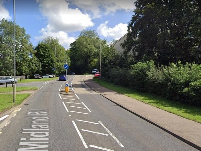 Stock image of Midland Road for illustrative purposes only (C) Google Maps