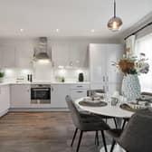 One of the current show apartments at Bellway’s Apsley Quay development