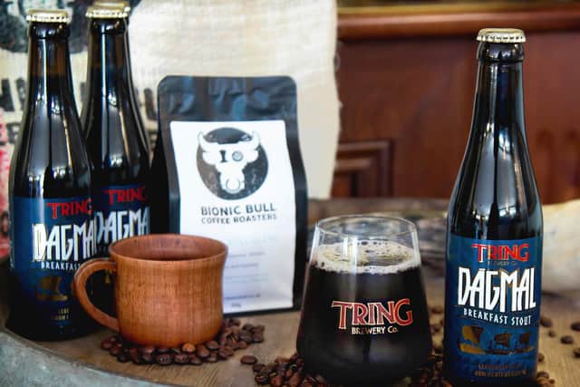 Tring Brewery launches beer in collaboration with independent Hertfordshire coffee roaster
