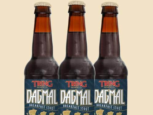 Dagmal is a Breakfast Stout, meaning it is brewed with milk-sugars (lactose), oatmeal andcoffee