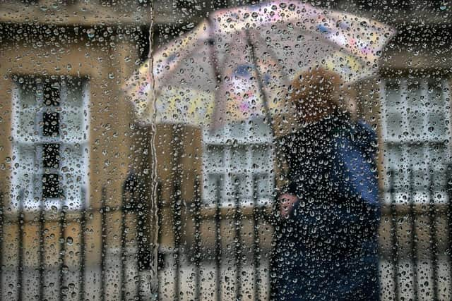 The Met Office has issued a yellow warning for thunderstorms.