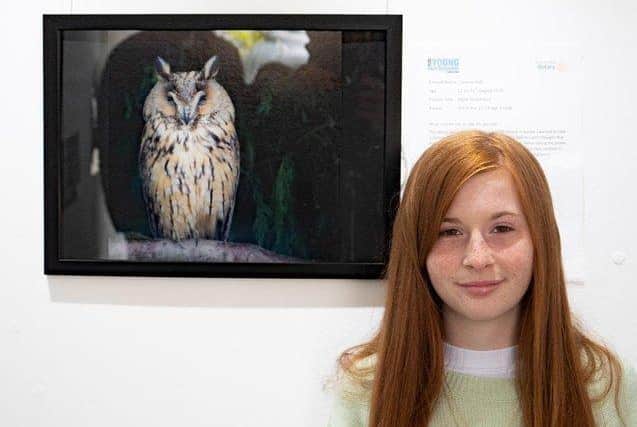 Tamsin Hall's piece, 'Nightwatchman', won the Intermediate award in the Rotary National Finals