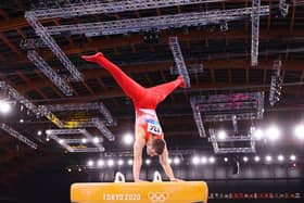 Hemel Hempstead's Max Whitlock produced a fine display on the pommel horse to help Team GB finish in fourth place in Tokyo