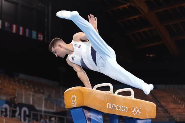 Max Whitlock went first in the competition and produced a performance that couldn't be beaten