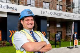 Bellway senior site manager Dale Johnston has won a prestigious Pride in the Job Award for his work at The Foundry in Hemel Hempstead