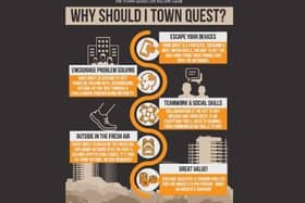 TownQuest: Mission Critical is around one hour in duration and can be booked in advance online