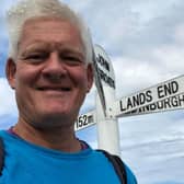 Nick's 58-day journey saw him travel along many famous UK walking routes