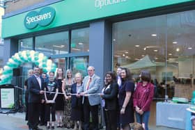 Mayor of Dacorum and Lady Mayoress officially open Specsavers Hemel Hempstead Hearcare Hub