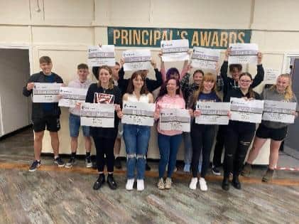 Adeyfield students celebrate A-level success (C) The Adeyfield Academy