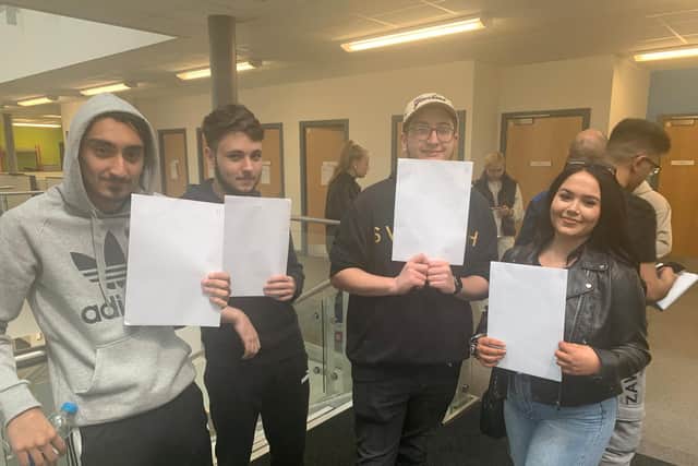 Longdean students celebrate A-level success (C) Longdean School