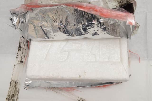 Block of cocaine