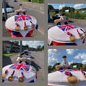 Paula created this postbox topper to celebrate Max Whitlock's Olympic success
