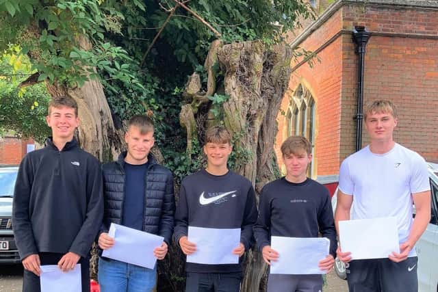 Students at Berkhamsted School celebrate 'remarkable' results (C) Berkhamsted School
