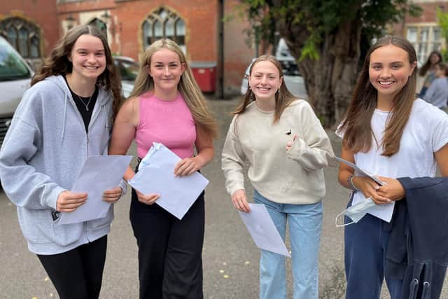 Students at Berkhamsted School celebrate 'remarkable' results (C) Berkhamsted School
